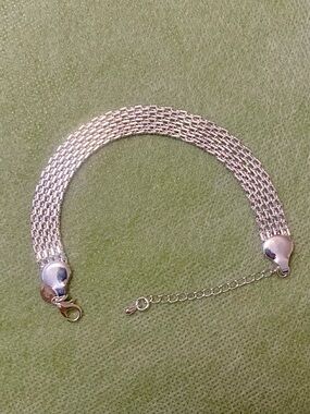 Silver plated Multi-Chain Bracelet